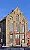 (nl) Rechtbank van Koophandel, schoolgebouw, eclectisch hoekgebouw