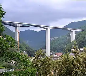 Viadotto sul torrente Sori