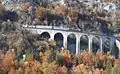 Le viaduc des Crottes entre Morbier et Morez