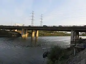 Le viaduc vu depuis Villeneuve-la-Garenne