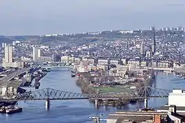 Viaduc d'Eauplet et Rouen.