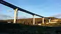 Le viaduc de la Scie en décembre 2013.