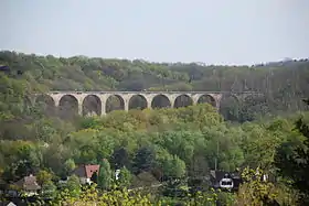 Le viaduc des Fauvettes.