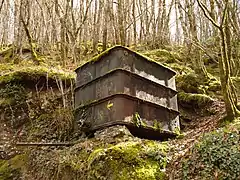 La réserve d'eau côté Soursac.