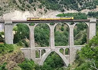 Le pont Séjourné ou pont de Fontpédrouse, l'un des plus célèbres.