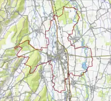 Carte topographique