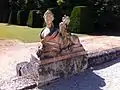 Sphinx ouvrant le parterre.