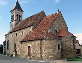 L'église Saint-Martin de Vic.