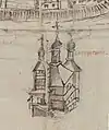 Église orthodoxe en bois suivant un dessin de 1664