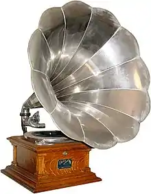 Un gramophone « Victor V »