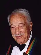 Victor Borge lors de la remise des Kennedy Center Honors de 1999