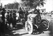 Victor Hémery, vainqueur du GP de l'ACO (de France) en 1911;