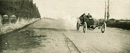 Victor Hémery entre Salon et Arles, le 30 décembre 1905 (174,757 km/h).