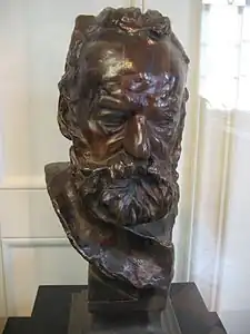 Buste de Victor Hugo par Auguste Rodin, musée des Beaux-Arts de Besançon.