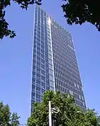 La Victoria Turm à Mannheim.