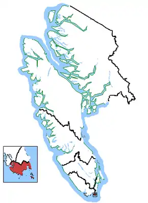 Carte de la circonscription