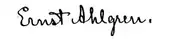 signature de Victoria Benedictsson