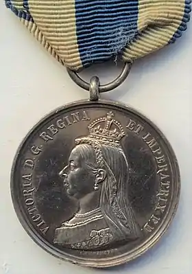 Médaille du jubilé d'or de Victoria