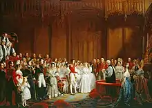 Mariage de Victoria et Albert, 10 février 1840