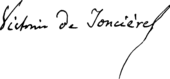 signature de Victorin de Joncières