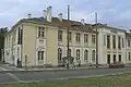 La gare des chemins de fer