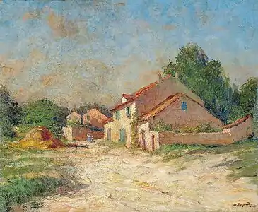 Vieilles maisons, effet de soleil (1907).