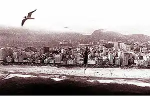 Vieira Souto - Lagoa Rodrigo de Freitas vu d'un hélicoptère