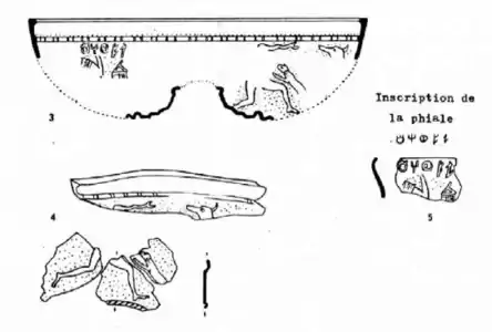 Dessin de reconstitution par Mohen (1976)