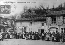 Vue intérieure de l'Usine Fougères,