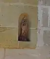 Une autre statue de la Vierge sur une façade de maison