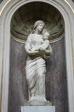 Vierge à l'enfant de Jacques Mimerel (v. 1659)