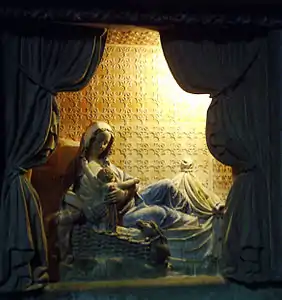 Vierge allaitante, Saint-Martin, Metz.