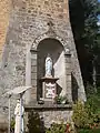 Sainte Bernadette et Notre-Dame-de-Lourdes