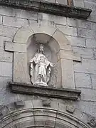 La Vierge de l'église de Saint-Privat.