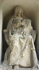 Marie à l'Enfant et aux raisins du XVIe siècle.