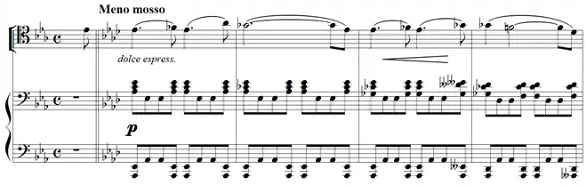 Partition pour violoncelle et piano