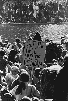 2- Manifestation contre la guerre à Washington, ce même 21 octobre 1967 (photo par Frank Wolfe).