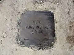 Puits Neuve Machine, 1816-1916.