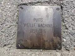 Puits Vieille Machine no 1, 1758-1916.
