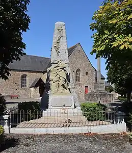 Monument aux morts de Vieux-Vy-sur-Couesnon.