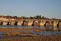 Vue générale aval du pont