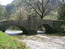 Pont sur la Seille