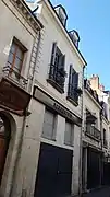 4-8 rue de la Rôtisserie, maisons fin XVIIIe s.