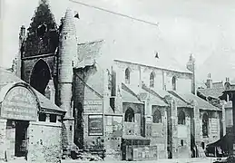 L'église Saint-Clément de Tours avant sa destruction