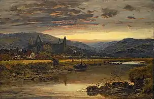 Tintern Abbey at Sunset, 1889