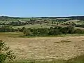 Vue vers le nord sur le plateau de Mouthoumet.