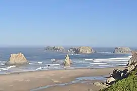 Le point de vue de Face Rock