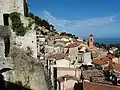 Vue du château de Roquebrune