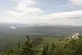 Vue des hauteurs du parc national.