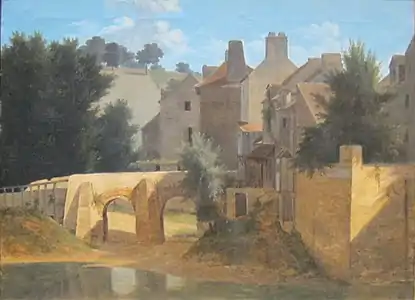 Vue d'Île-de-France (1810-1813), Los Angeles, Getty Center.